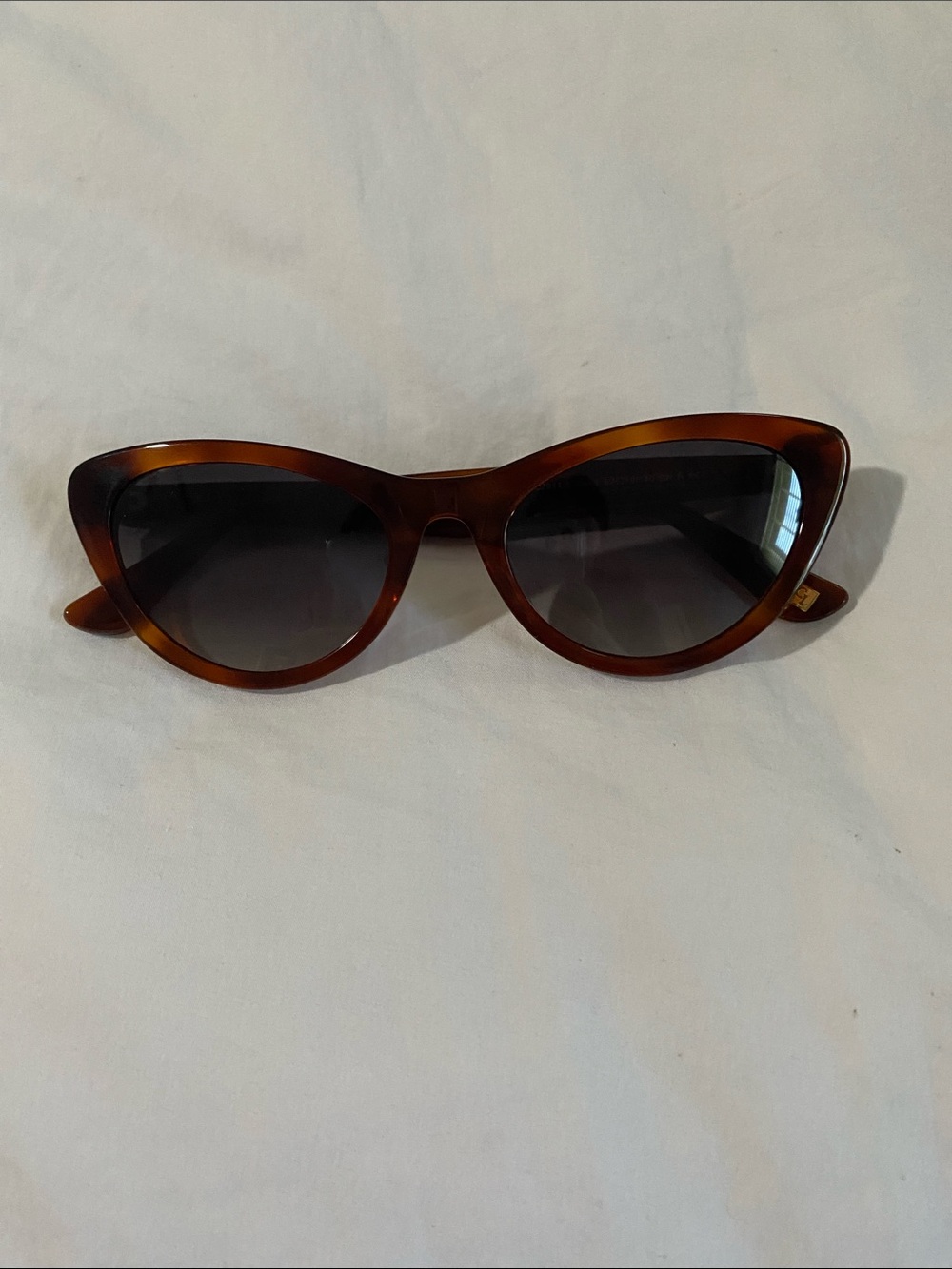 New Carolina Lemke Violette Demi Orange Women's Sunglasses